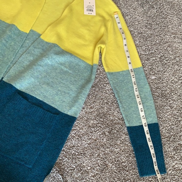 A New Day Color-Block Open Front Cardigan - Picture 9 of 9
